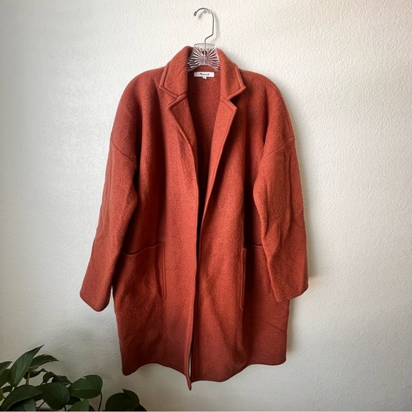 Madewell 100% Merino Wool Coat - Picture 3 of 10